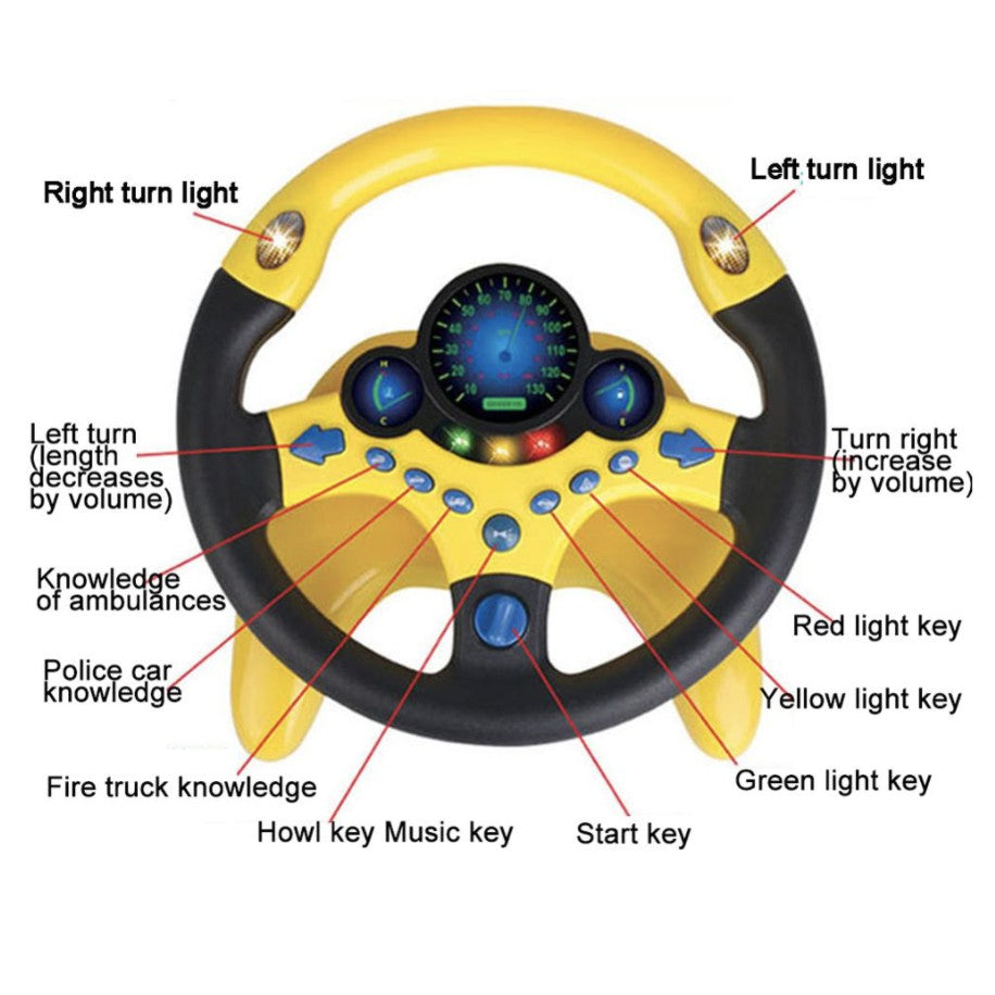 Steering Wheel toy - Boo & Bub