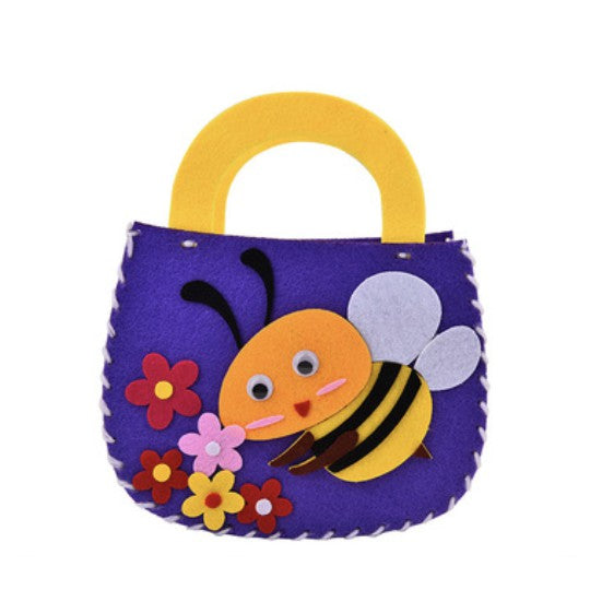 DIY EVA Cartoon Handmade Bag | Kids Children Kindergarten Art Class Felt Craft Handbag Sewing Kit - Boo & Bub