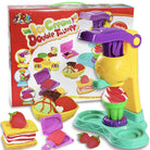 Ice Cream BBQ Burger Maker Plasticine Toy Clay  Pretend Play | Play Dough Clay Mould Noodle | Permainan Masak - Boo & Bub