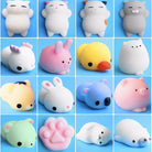 Cute Squishy Toy | Mini Animal Antistress Ball | Squeeze Rising Fidget Soft Sticky Stress Relief Toys - Boo & Bub