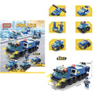 Mini 6 in 1 Building Vehicle Blocks - Boo & Bub