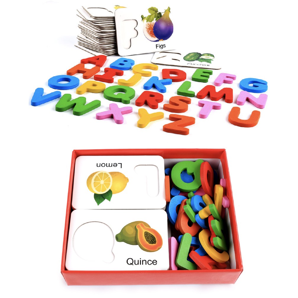 Educational Alphabet Puzzle Toy - Boo & Bub