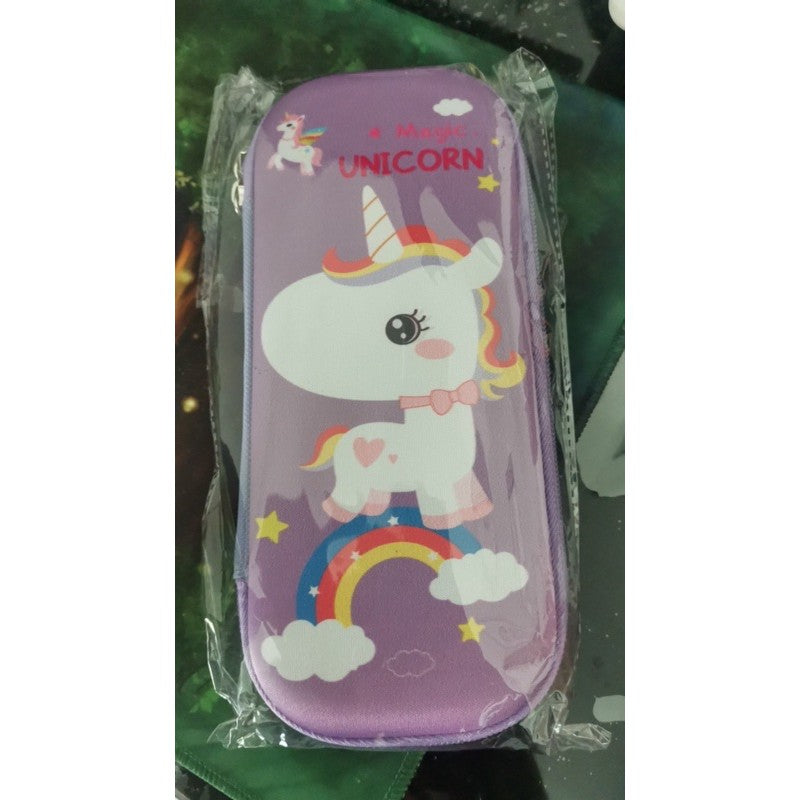 Cartoon EVA Waterproof Pencil Case For Children | Stationery Box Organizer Kotak Pencil Kartun Kalis Air - Boo & Bub