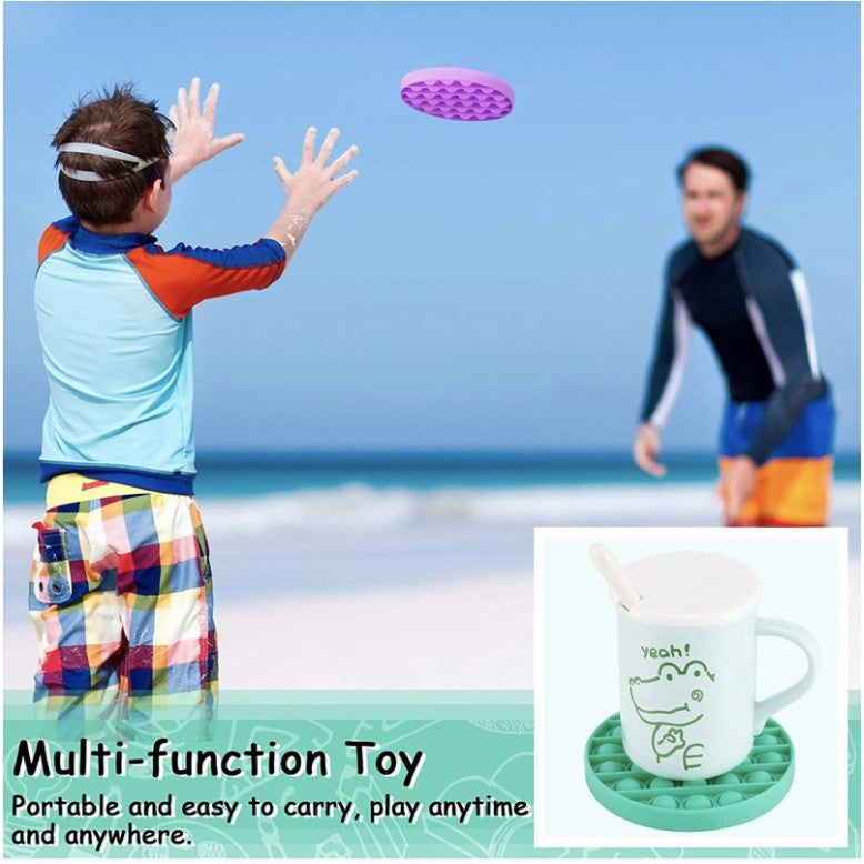 Tiktok Push Pop Bubble Fidget Sensory Toy | Stress Relief Toys Baby Viral Pop It Fidget Early Learning Educational - Boo & Bub