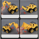 DIY Car Assembly Toy | Engineering Screw Dismantle Truck Excavator Bulldozer Vehicle Creative Early Educational - Boo & Bub