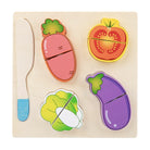 Wooden Kitchen Cut | Fruits Vegetables Dessert Kids Cooking Kitchen Toy Food Pretend Early Learnin Educational Toys - Boo & Bub