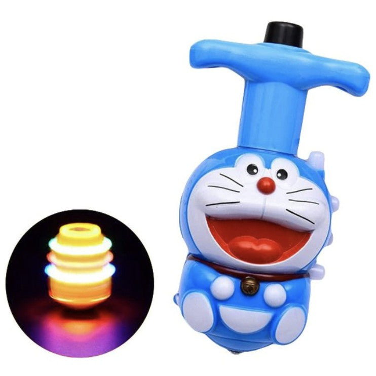 Kids LED Gasing Spinning Tops | Light Music Flashing Gyroscope Spinner Fidget | LED Toys Light Up Rotary 卡通发光音乐陀螺 - Boo & Bub