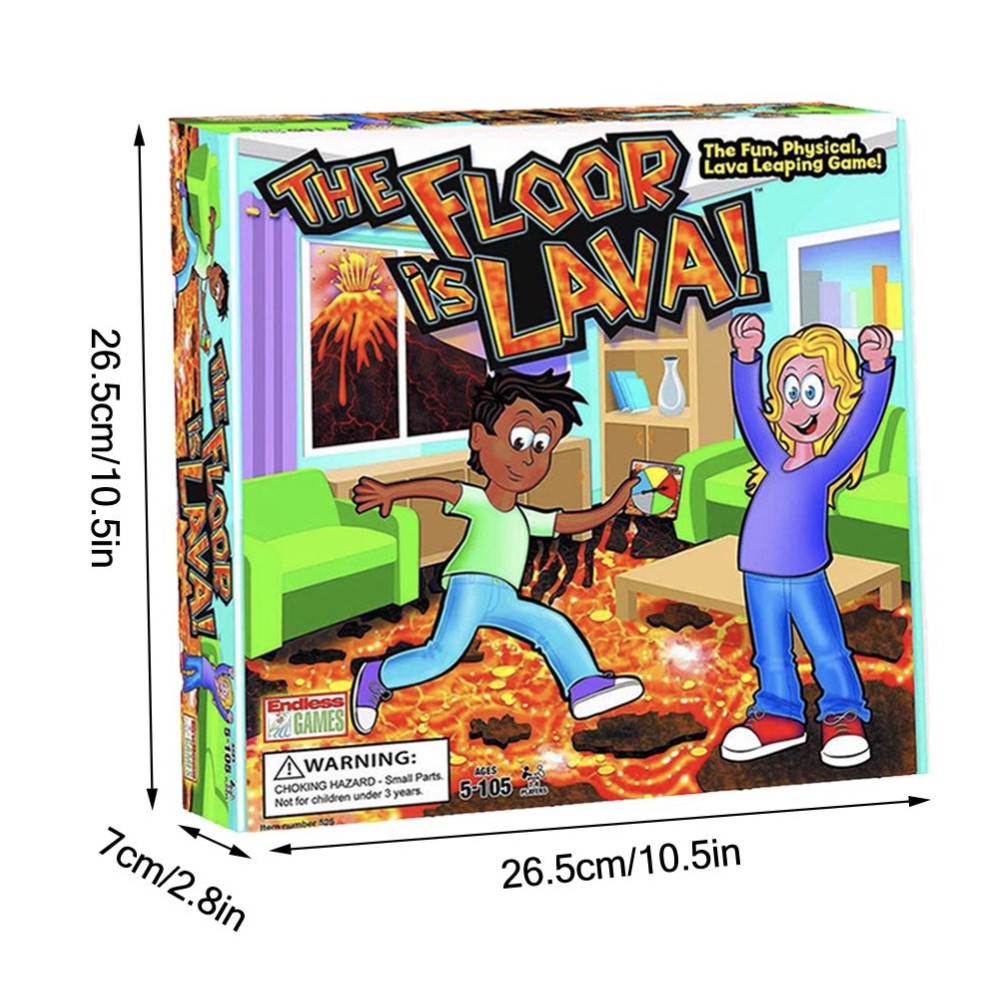 The Floor is Lava - Boo & Bub
