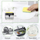 Bekas Sabun Viral | Soap Dispenser | Sponge Holder | Dishwash Dispenser | Soap Pump Liquid | Soap Caddy - Boo & Bub