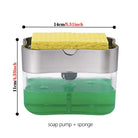 Bekas Sabun Viral | Soap Dispenser | Sponge Holder | Dishwash Dispenser | Soap Pump Liquid | Soap Caddy - Boo & Bub