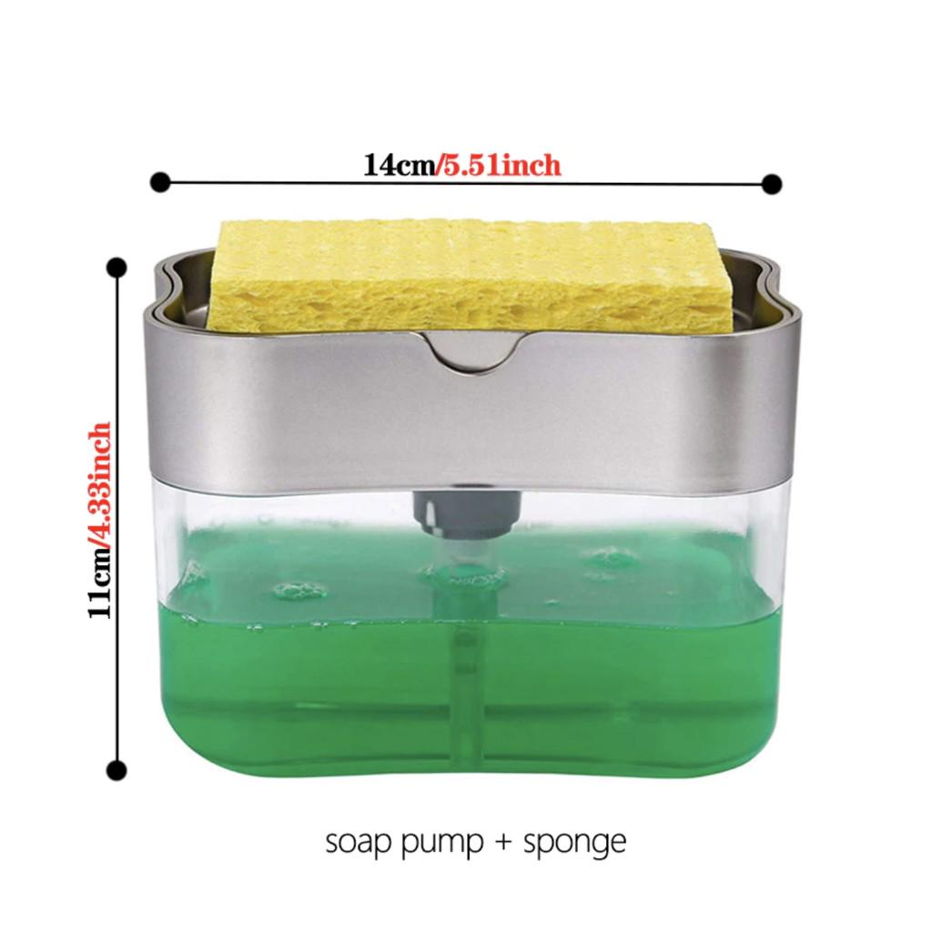 Bekas Sabun Viral | Soap Dispenser | Sponge Holder | Dishwash Dispenser | Soap Pump Liquid | Soap Caddy - Boo & Bub