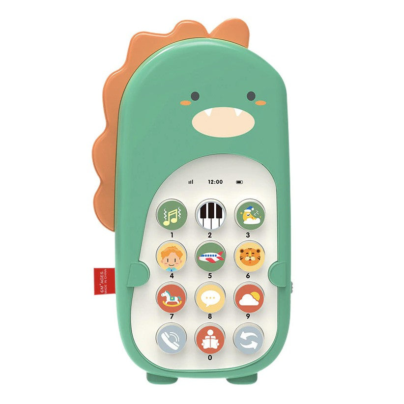 Musical lullaby Bilingual Toy Phone for Children & Baby | Early Education Mobile Phone Telephone Cellphone - Boo & Bub