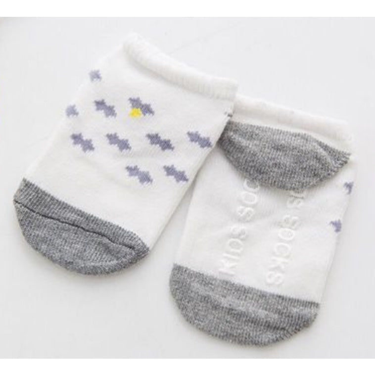 Cute Cartoon Cotton Socks for Baby and Toddler | Anti Slide Slip Baby sock | Muslimah - Boo & Bub