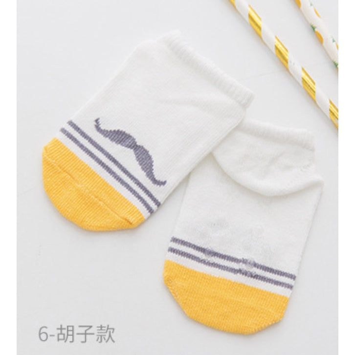 Cute Cartoon Cotton Socks for Baby and Toddler | Anti Slide Slip Baby sock | Muslimah - Boo & Bub