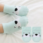 Cute Cartoon Cotton Socks for Baby and Toddler | Anti Slide Slip Baby sock | Muslimah - Boo & Bub