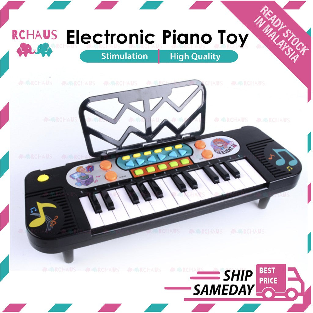 Kids Simulation Electronic Piano Music Toys | 25 keys Beginner Learning Education Classical Musical Instrument - Boo & Bub