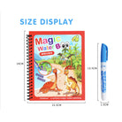 Magic Water Drawing Book | Coloring Book Kids with FREE Pen for Early Learning - Boo & Bub