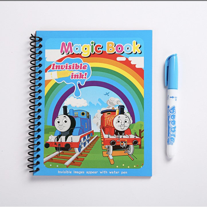 Magic Water Drawing Book | Coloring Book Kids with FREE Pen for Early Learning - Boo & Bub