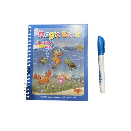 Magic Water Drawing Book | Coloring Book Kids with FREE Pen for Early Learning - Boo & Bub