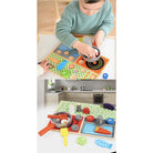 Wooden Pretend Play Board Set | Toy Ice Cream Kitchen BBQ Fruit Shop store Early Education Learning Montessori - Boo & Bub