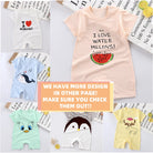 Baby Plain Rompers | Newborn Infant Boy Girl Clothing Short Sleeve romper Clothes | Baju Bayi - Boo & Bub