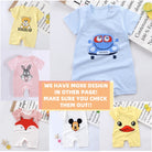 Baby Rompers | Newborn Infant Boy Girl Clothing Short Sleeve Clothes | Baju Bayi - Boo & Bub