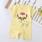 Baby Rompers | Newborn Infant Boy Girl Clothing Short Sleeve Clothes | Baju Bayi - Boo & Bub