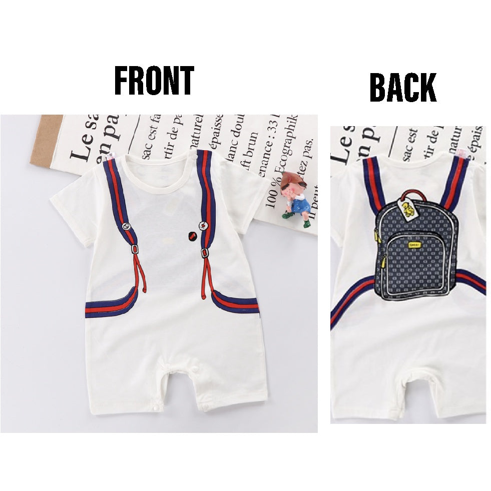 Baby Rompers | Newborn Infant Boy Girl Clothing Short Sleeve Clothes | Baju Bayi - Boo & Bub