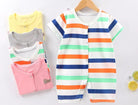 Baby Rompers | Newborn Infant Boy Girl Clothing Short Sleeve Clothes | Baju Bayi - Boo & Bub