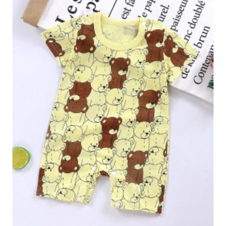 Baby Rompers | Newborn Infant Boy Girl Clothing Short Sleeve Clothes | Baju Bayi - Boo & Bub