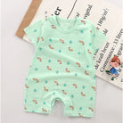 Baby Rompers | Newborn Infant Boy Girl Clothing Short Sleeve Clothes | Baju Bayi - Boo & Bub