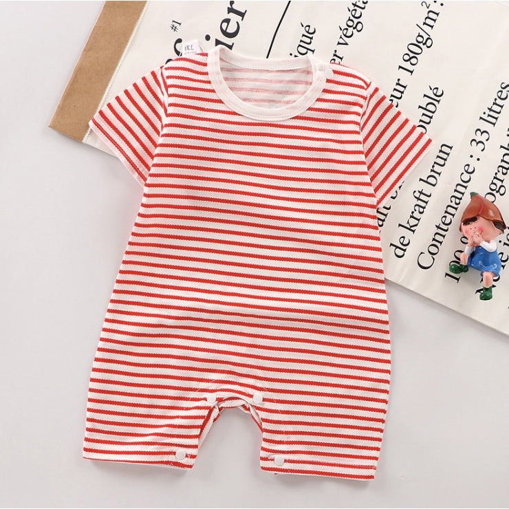 Baby Rompers | Newborn Infant Boy Girl Clothing Short Sleeve Clothes | Baju Bayi - Boo & Bub