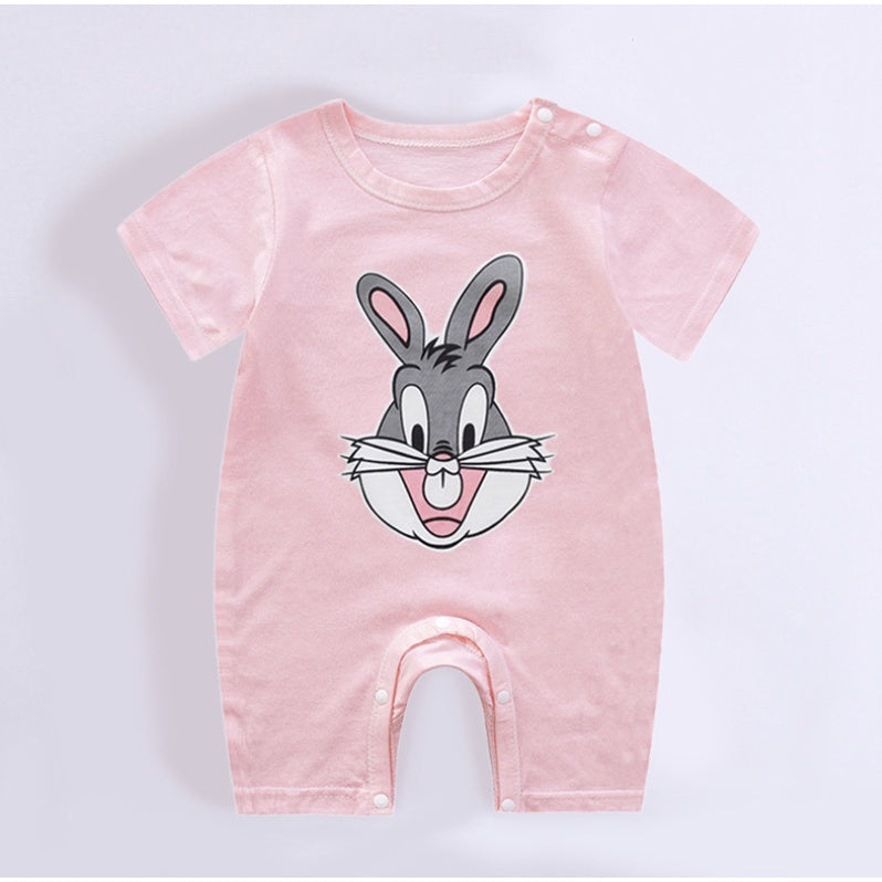 Baby Romper | Newborn Infant Boy Girl bodysuit rompers Clothing Short Sleeve Clothes | Baju Bayi - Boo & Bub