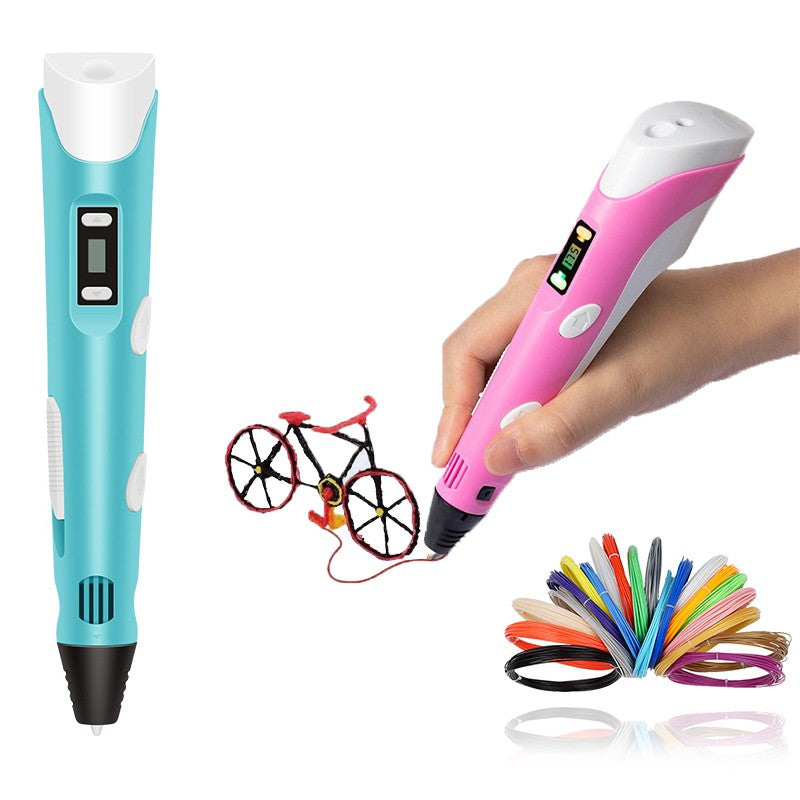 3D Printer Pen | 3D Printing Drawing Pen With 5 Meters PLA Filament Magic Maker Arts for Student Children Gift - Boo & Bub