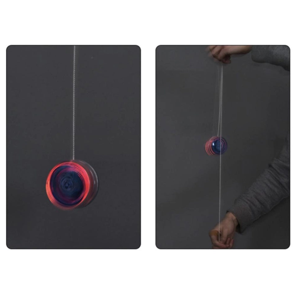 LED Light YoYo Toy | Luminous yoyo Kids String Control Creative Hobby YoYo LED Light Classic Toys - Boo & Bub