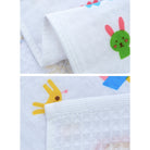 Baby Cotton Soft Cartoon Handkerchief | Newborn Toddler Soft Bath Gauze Feeding Kids Wash 手帕 - Boo & Bub