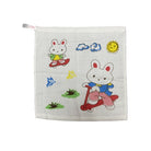 Baby Cotton Soft Cartoon Handkerchief | Newborn Toddler Soft Bath Gauze Feeding Kids Wash 手帕 - Boo & Bub