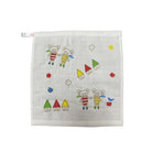 Baby Cotton Soft Cartoon Handkerchief | Newborn Toddler Soft Bath Gauze Feeding Kids Wash 手帕 - Boo & Bub