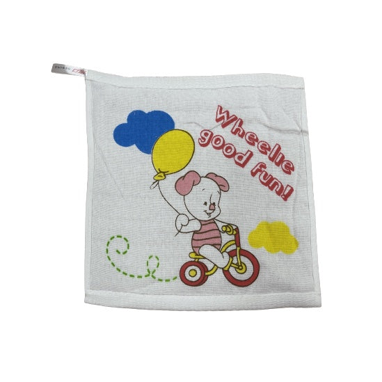 Baby Cotton Soft Cartoon Handkerchief | Newborn Toddler Soft Bath Gauze Feeding Kids Wash 手帕 - Boo & Bub