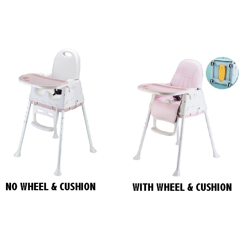 Baby Dining High Chair | Adjustable height Multifunctional Portable Eating Safety Toddler Chair - Boo & Bub