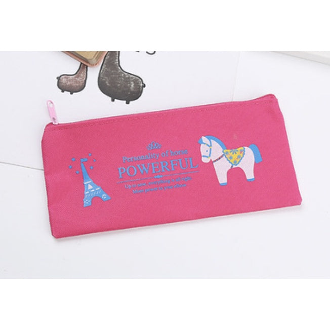 Cute Pencil Case | Korea Fabric Creative Stationery Bag | small stationery bag cartoon pen case woman pouch - Boo & Bub