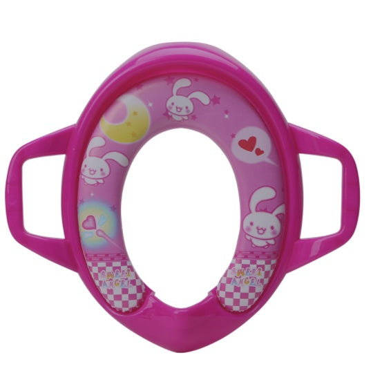 Kid Portable Potty Toilet Training with Cushion | Infant Children Seat Pedestal Cushion Pad Ring - Boo & Bub