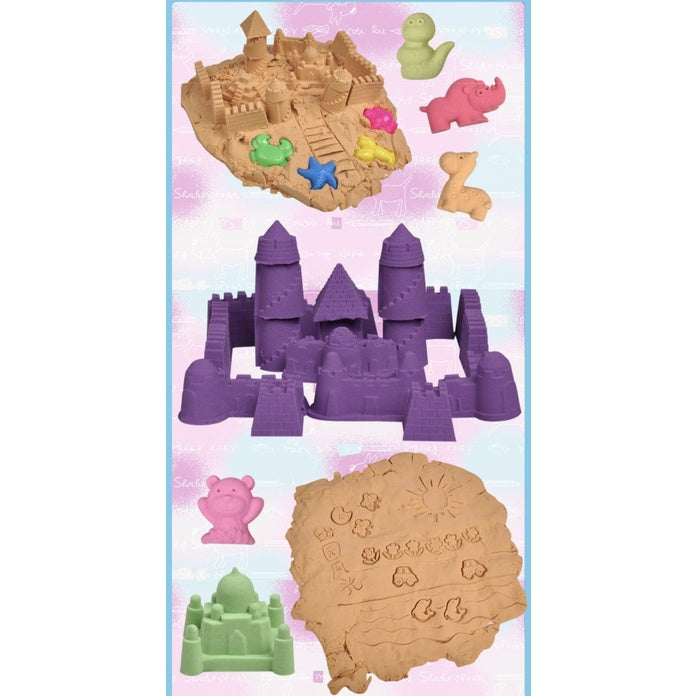 Magic Sand Play Toy | Clay Indoor Plasticine Mold Building Dynamic Sand Soft Clay For Early Educational - Boo & Bub