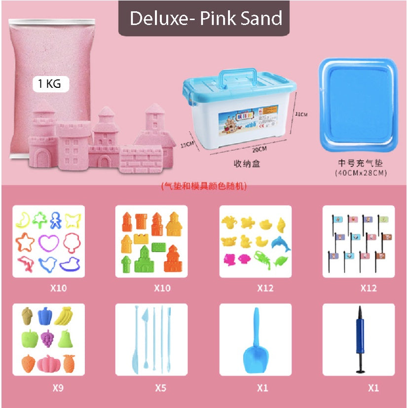 Magic Sand Play Toy | Clay Indoor Plasticine Mold Building Dynamic Sand Soft Clay For Early Educational - Boo & Bub