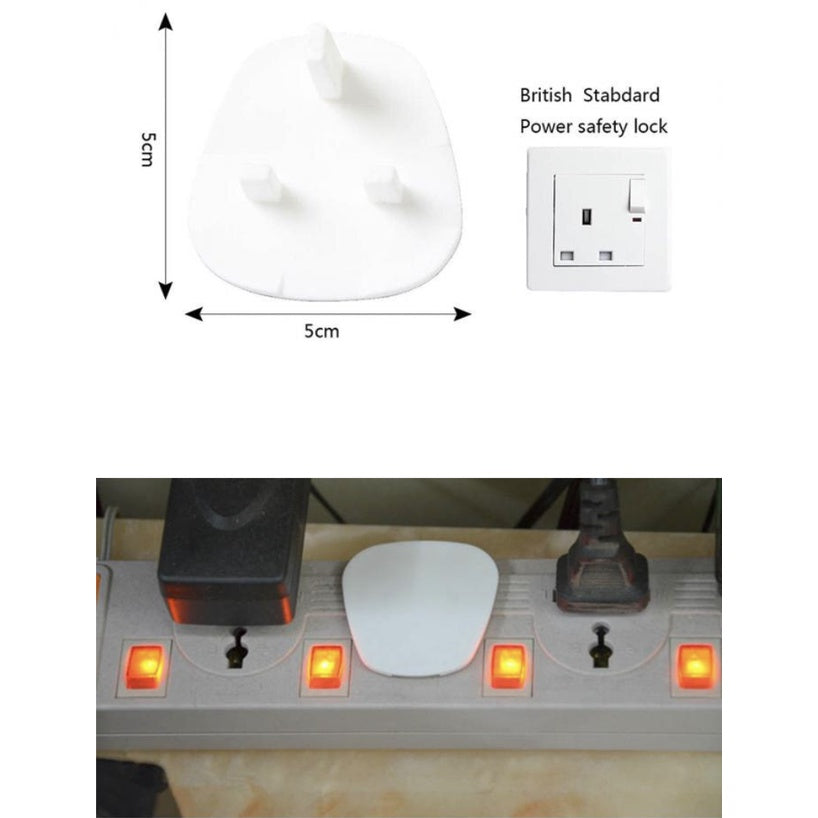Plug Socket Covers | Babies Baby Children Kids Safety Power Outlet Electric Protector Cover Guard Protection Caps - Boo & Bub