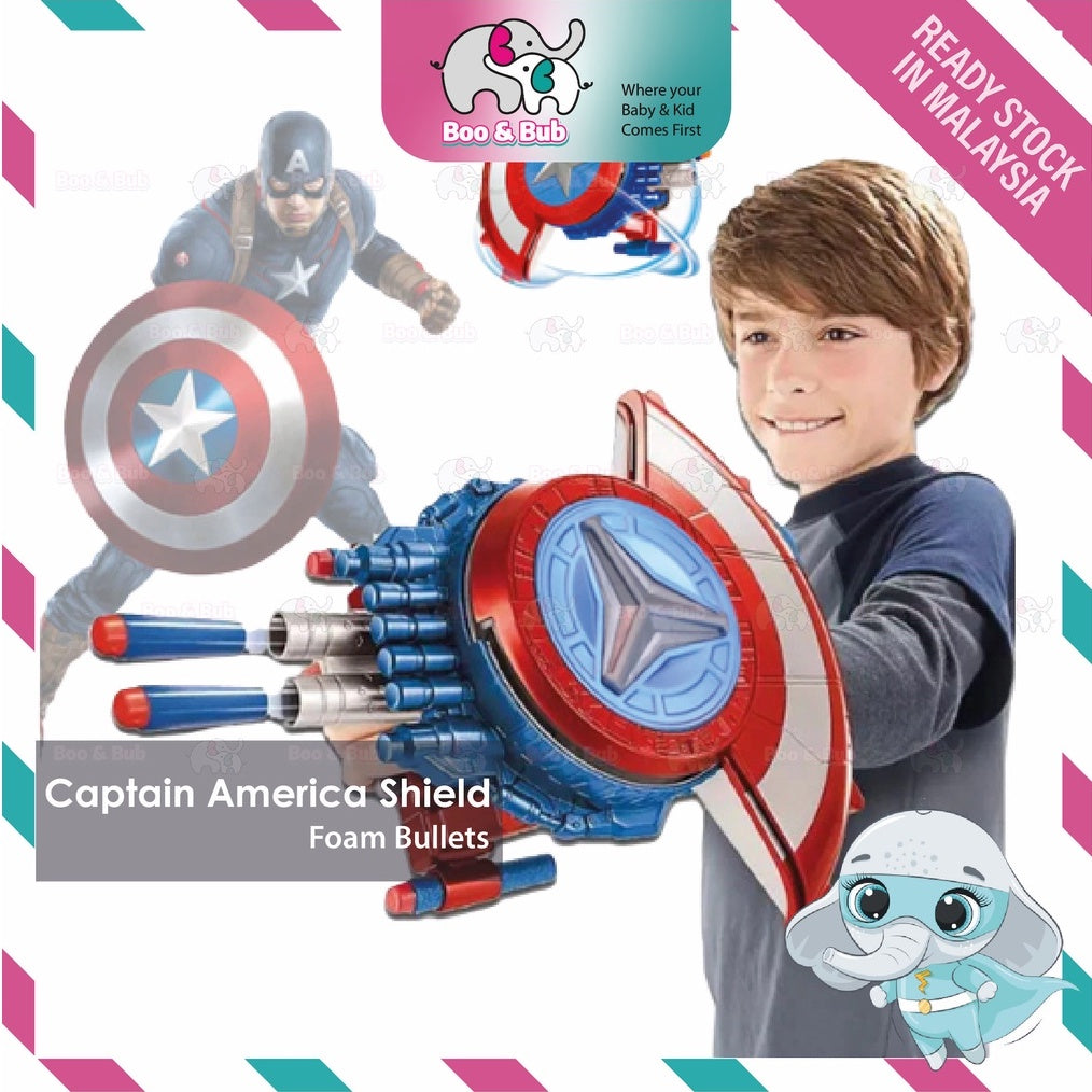 Captain America Shield Launcher Toy | Captain America Mask for Kids ...