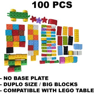 Multi-Function Children Building Blocks Table | Learning Playing Study Drawing Compatible Duplo Kids Desk - Boo & Bub