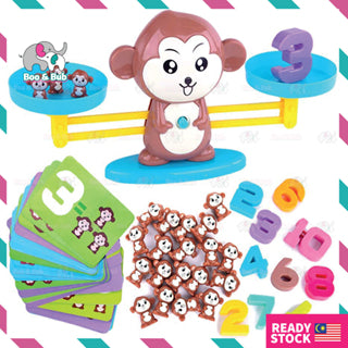 Monkey Maths Balance Scale Toy - Boo & Bub